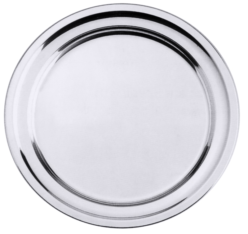Bratenplatte rund  21 cm