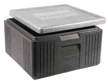 Thermobox grau/schwarz 21 l