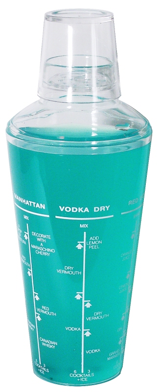 Acryl Cocktail-Shaker 0,5 l