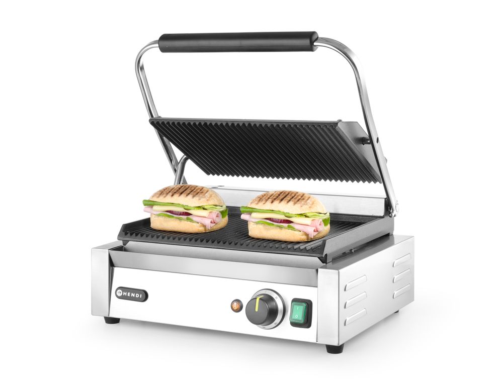 Kontaktgrill - Panini • oben und unten gerillt