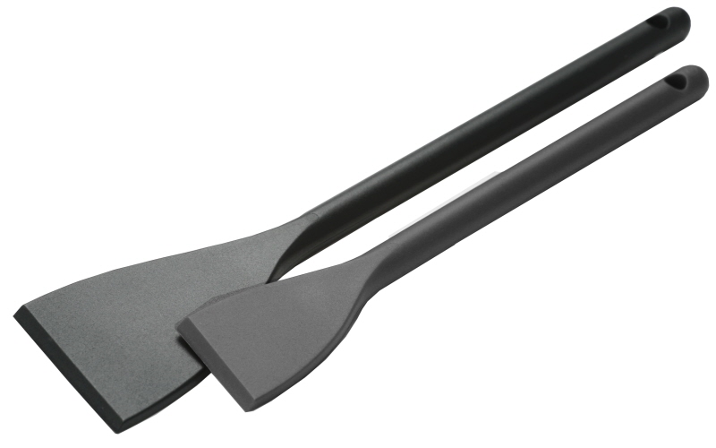 Nylonschaber, schwarz 30 cm