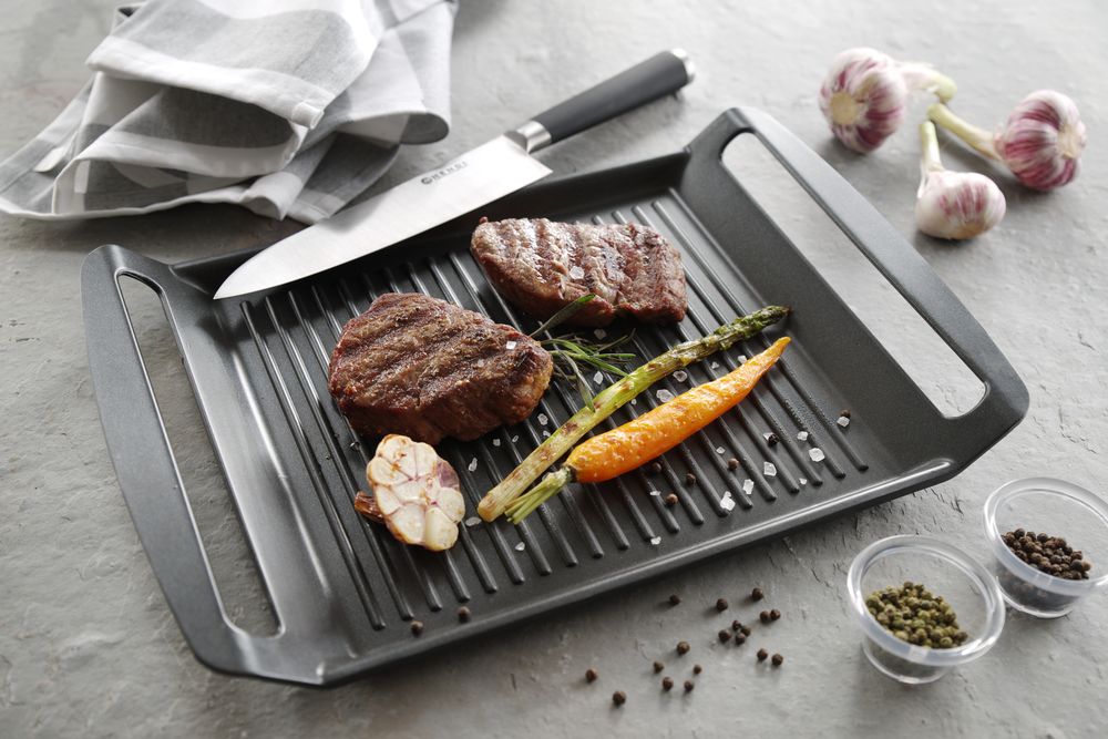 Grillplatte für Induktionskocher