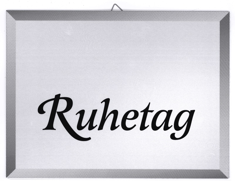 Schild GESCHÄFTSZEIT 18x24cm